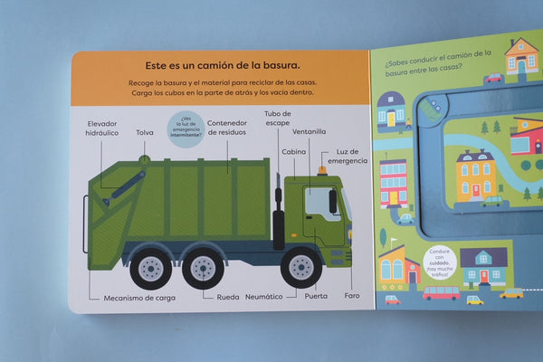 libro "abre caminos: camiones" - Imagen 2