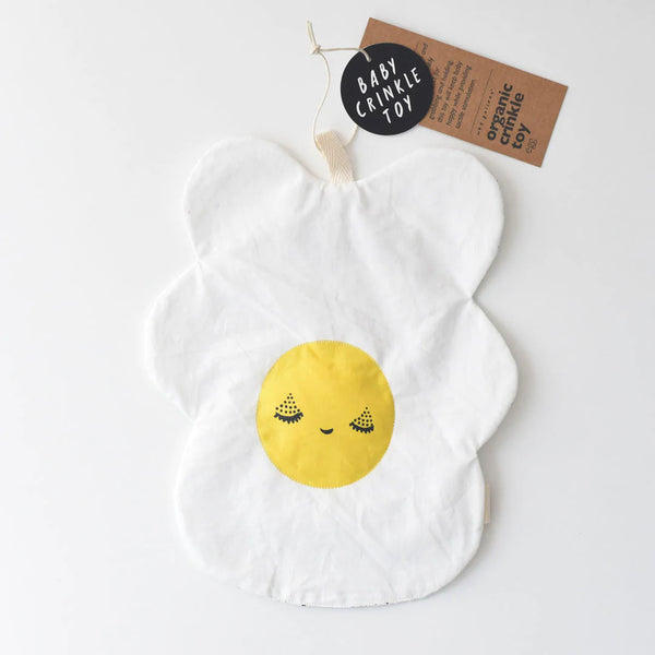 organic crinkle toy - egg - Imagen 2