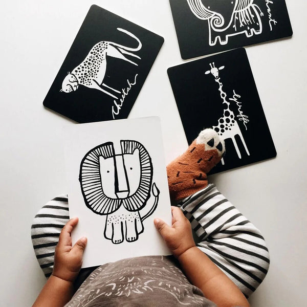 art cards for baby: jungle