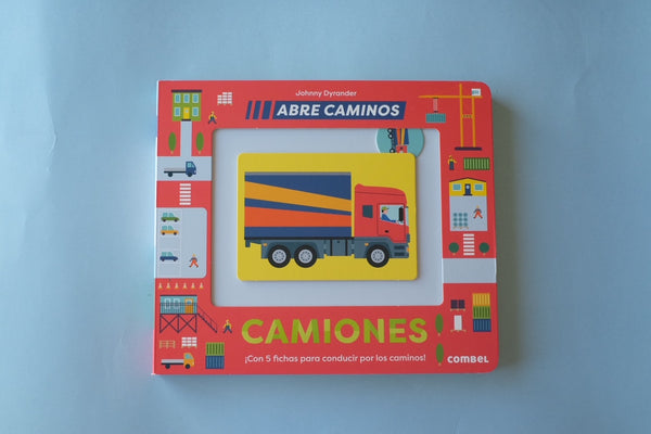 libro "abre caminos: camiones"