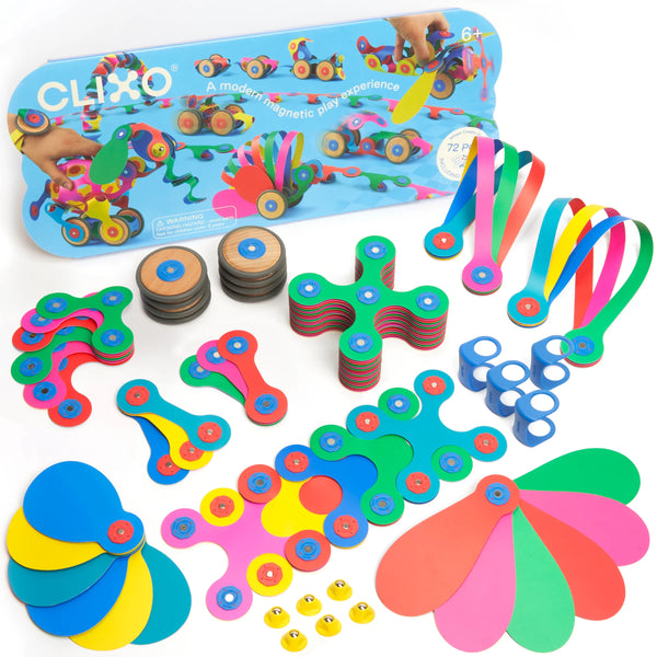 clixo: wheel creator pack 72 pz