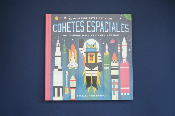 libro "el profesor astrocat y los cohetes espaciales"