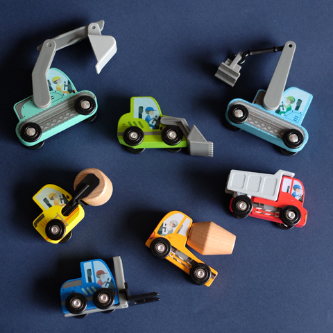 construction car set