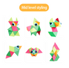 magnetic geometric art blocks - Imagen 5