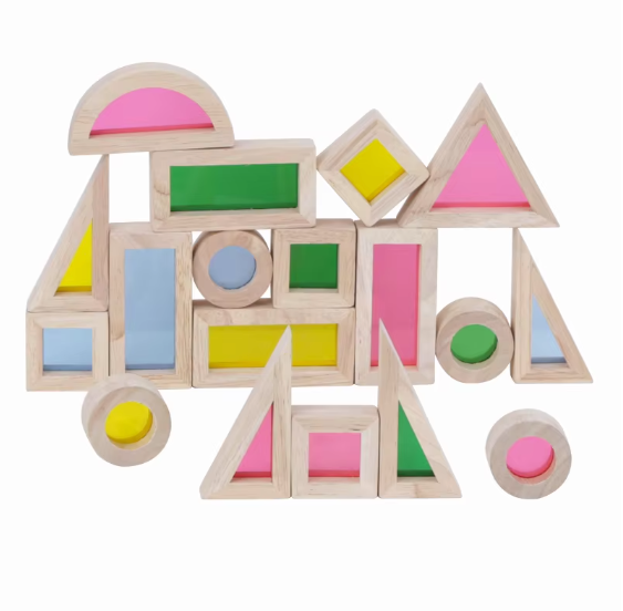 rainbow building blocks - Imagen 3