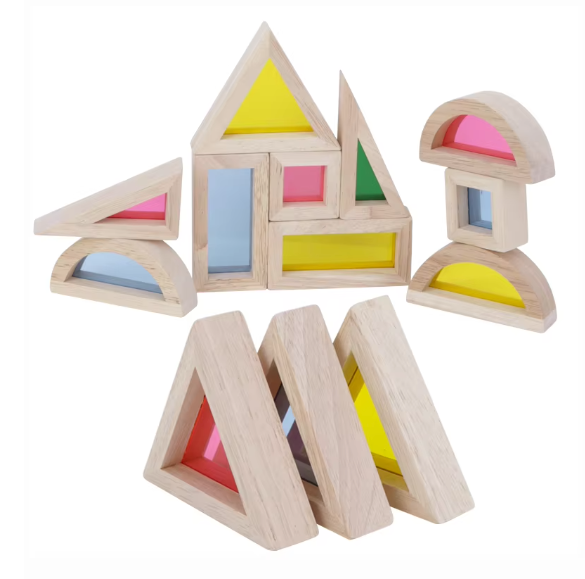 rainbow building blocks