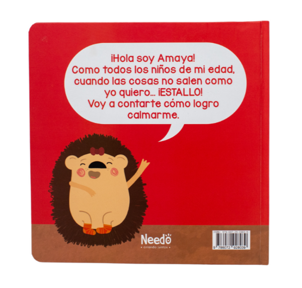 libro "amaya ¡estalla!" - Imagen 2