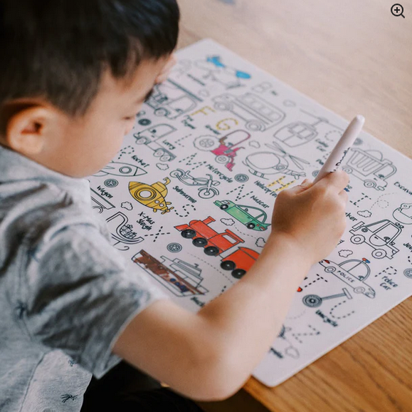 classic doodle mat: toot toot honk - Imagen 2