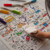classic doodle mat: toot toot honk - Imagen 6