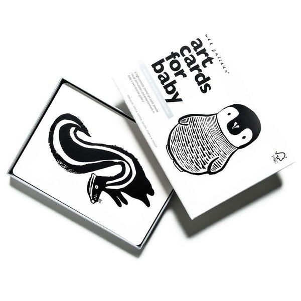 art cards for baby: black & white