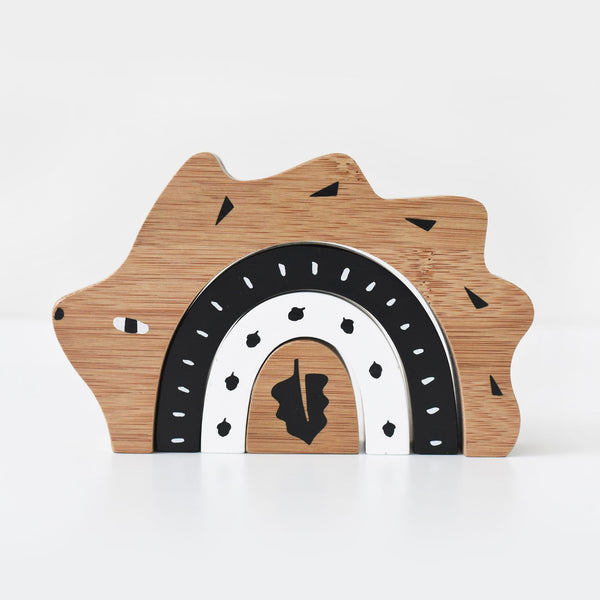 bamboo nesting hedgehog