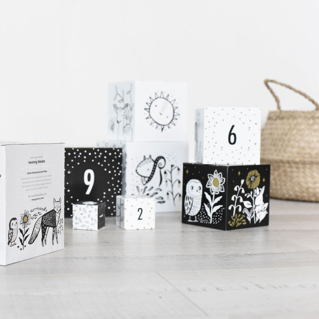 nesting blocks: woodland numbers - Imagen 4